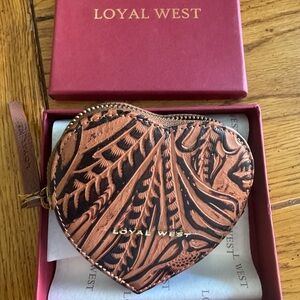 Brown Heart Key Holder